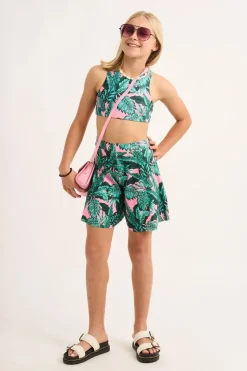 Performance Kids Crop Top - Leaf Your Mark