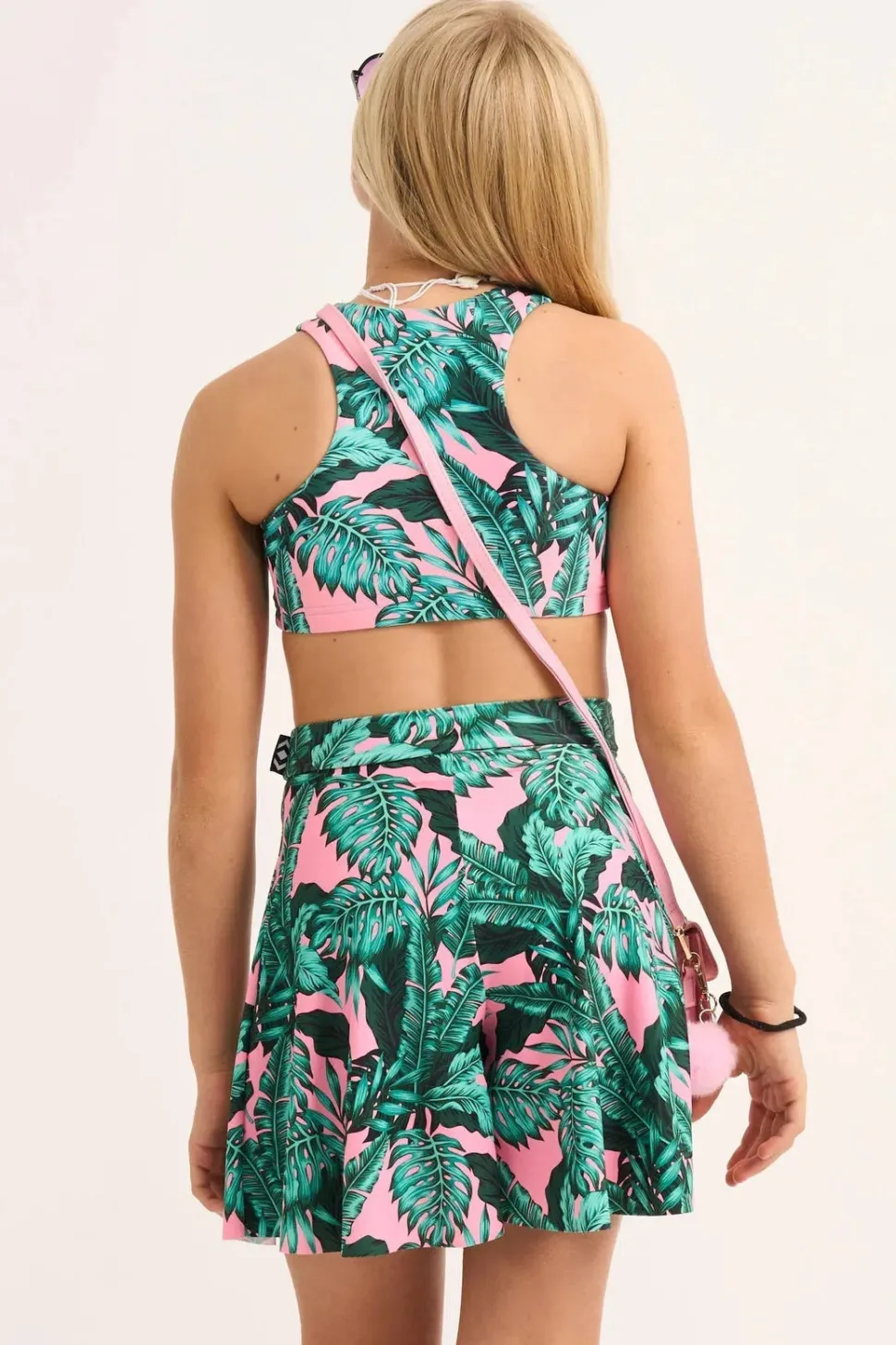 Performance Kids Crop Top - Leaf Your Mark