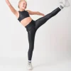 Performance Kids Leggings - Black Exotic Touch Jag