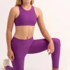 Performance Kids Leggings - Purple