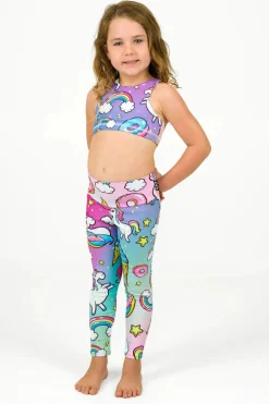 Performance Kids Leggings - Unicorn