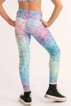 Performance Kids Leggings - Mermaid Jag