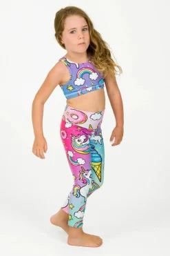 Performance Kids Leggings - Unicorn