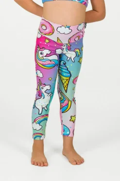 Performance Kids Leggings - Unicorn