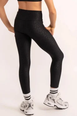 Performance Kids Leggings - Black Exotic Touch Jag