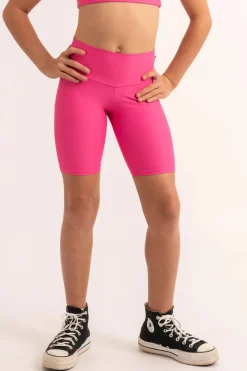 Performance Kids Long Shorts - Candy Pink