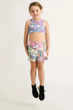 Performance Kids Simple Skort - Unicorn