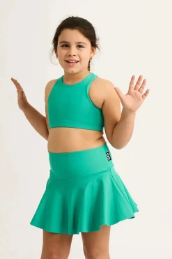 Performance Kids Simple Skort - Jade