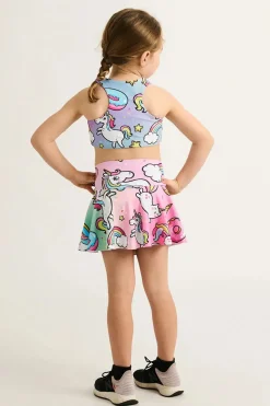 Performance Kids Simple Skort - Unicorn