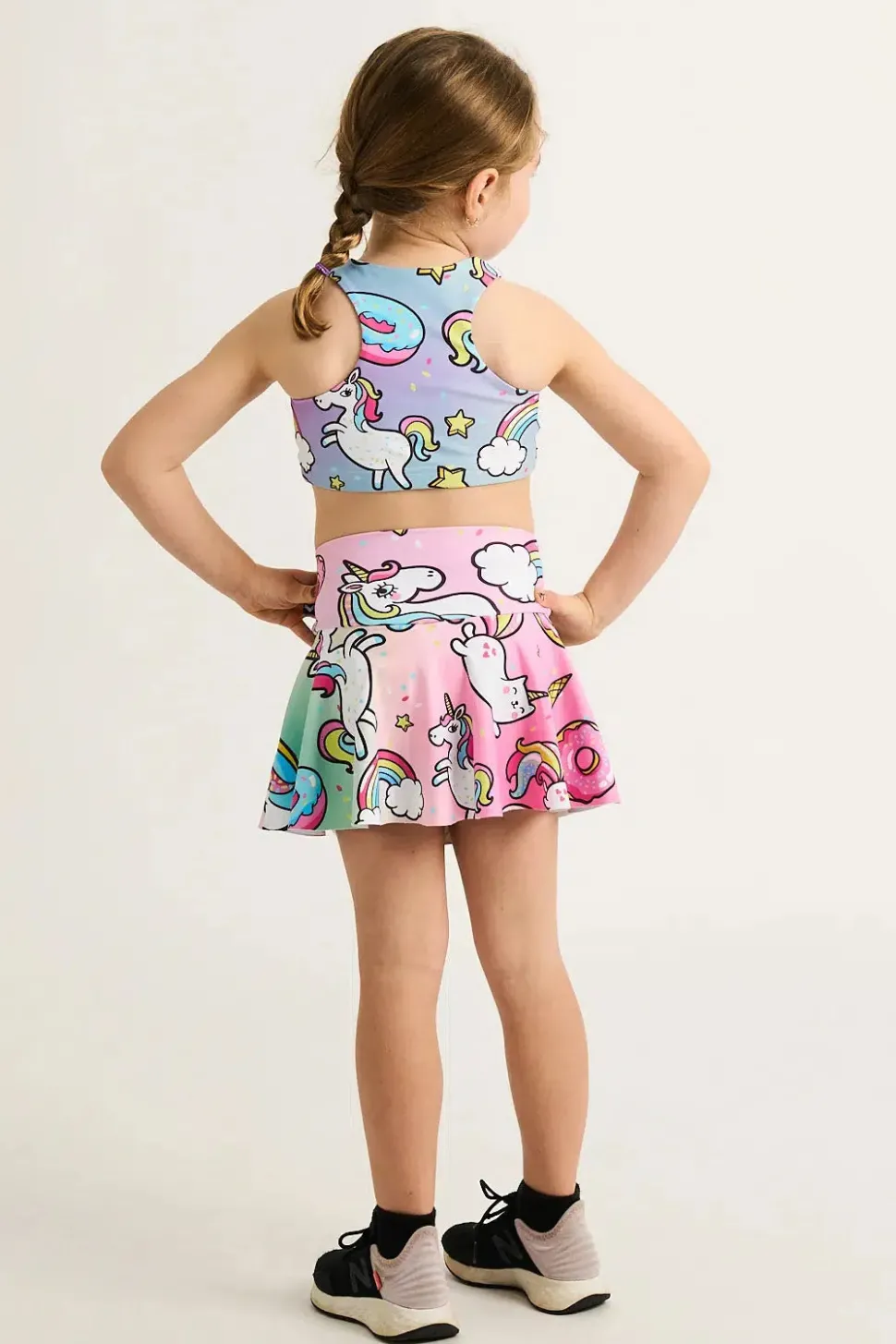 Performance Kids Simple Skort - Unicorn