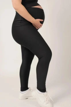 Performance Maternity Leggings - Black
