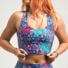 Plant One On Me Performance - T Back Comfort Crop Top