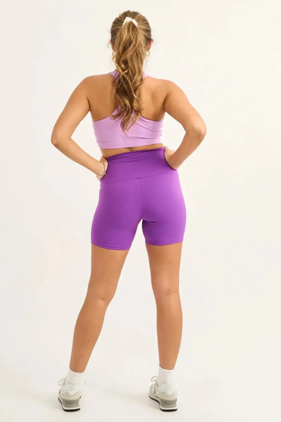 Purple Body Contouring - High Waisted Booty Shorts