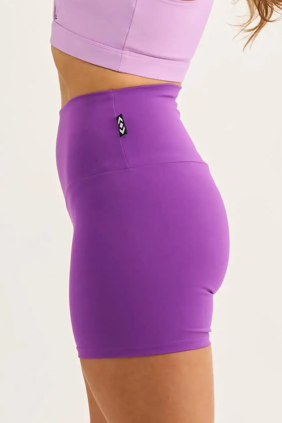 Purple Body Contouring - High Waisted Booty Shorts