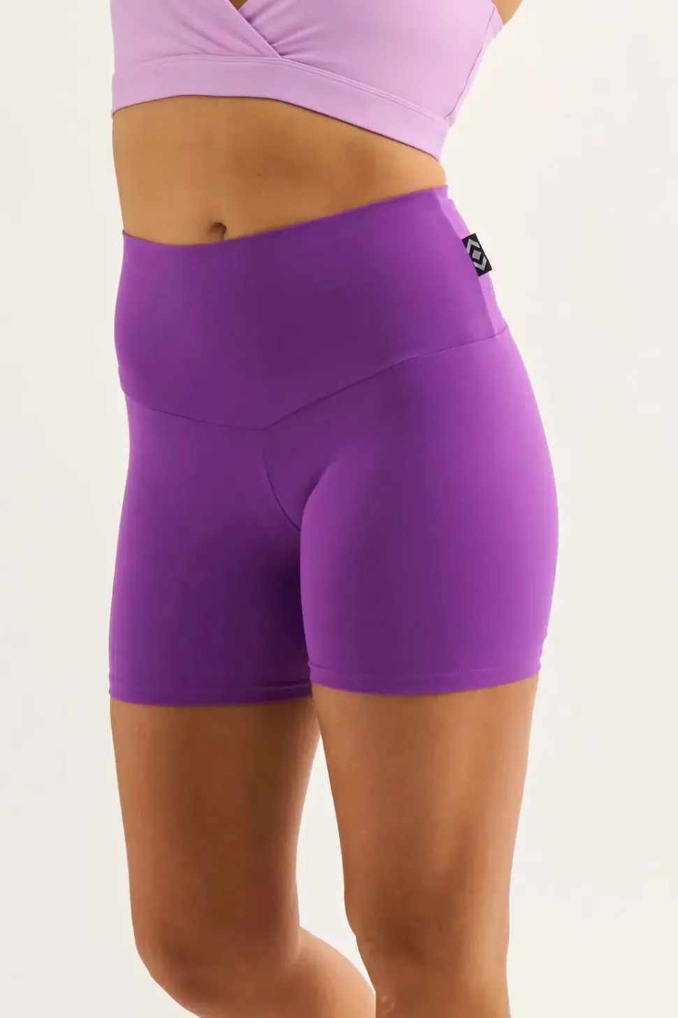 Purple Body Contouring - High Waisted Booty Shorts