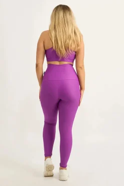 Purple Performance - Extra High Waisted Leggings