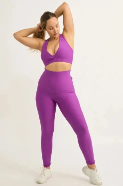 Purple Performance - Extra High Waisted Leggings