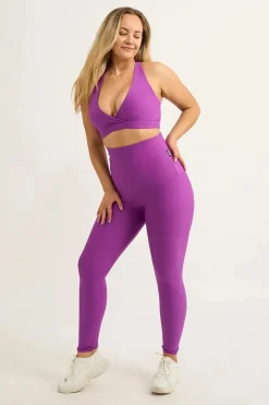 Purple Performance - Extra High Waisted Leggings