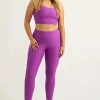 Purple Performance - High Waisted Leggings