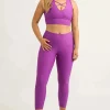 Purple Performance - High Waisted 7/8 Leggings
