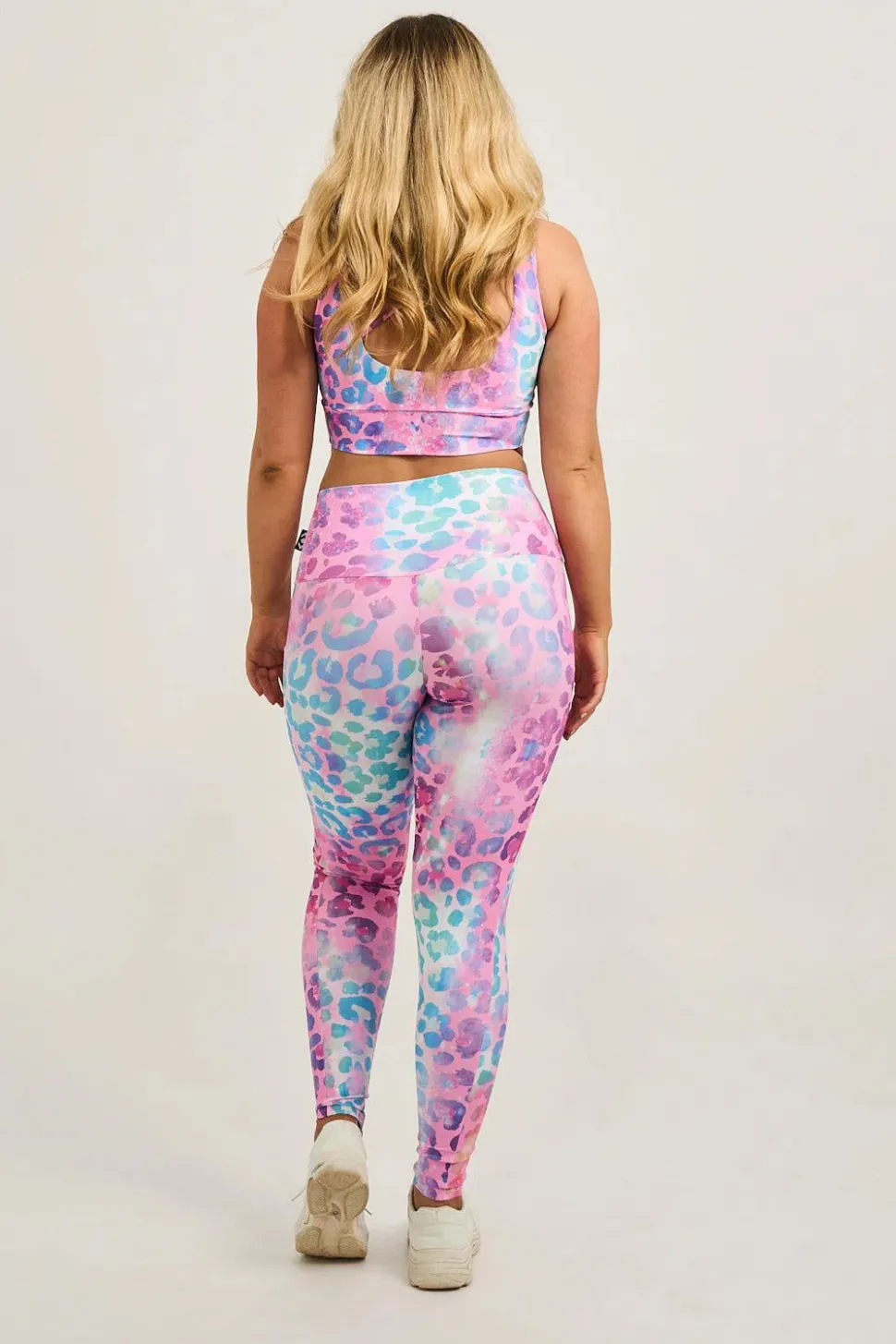 Rainbow Jag Performance - Panel Pocket High Waisted Leggings