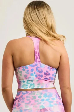 Rainbow Jag Performance - T Back Comfort Crop Top