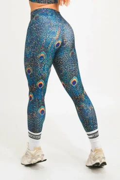 Rock Around The Peacock Performance - High Waisted Leggings