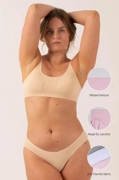 Sand Rib Seam Free - Brazilian Briefs
