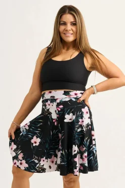 Silky Basketball Palazzo Short - Exotic At Heart