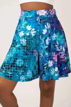 Silky Basketball Palazzo Short - Mermaid Mafia
