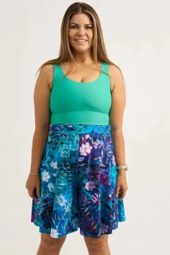Silky Basketball Palazzo Short - Mermaid Mafia