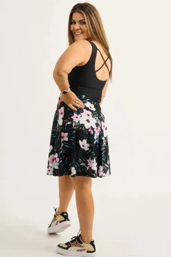 Silky Basketball Palazzo Short - Exotic At Heart