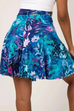 Silky Basketball Palazzo Short - Mermaid Mafia