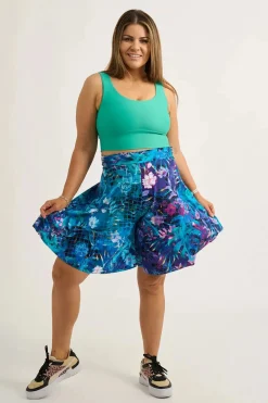 Silky Basketball Palazzo Short - Mermaid Mafia