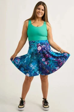 Silky Basketball Palazzo Short - Mermaid Mafia