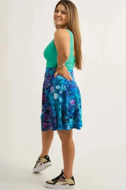 Silky Basketball Palazzo Short - Mermaid Mafia