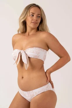 Silky Hipster Bikini Bottom - Nude Tiki