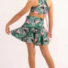Silky Kids Basketball Palazzo Short - Leaf Your Mark