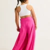 Silky Kids Palazzo Pant - Candy Pink