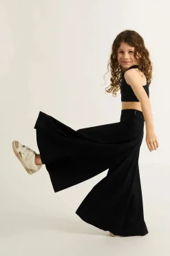 Silky Kids Palazzo Pant - Black Exotic Touch Jag
