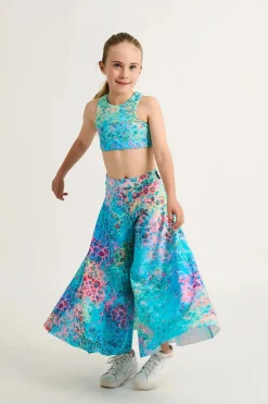 Silky Kids Palazzo Pant - Mermaid Jag
