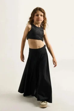 Silky Kids Palazzo Pant - Black Exotic Touch Jag