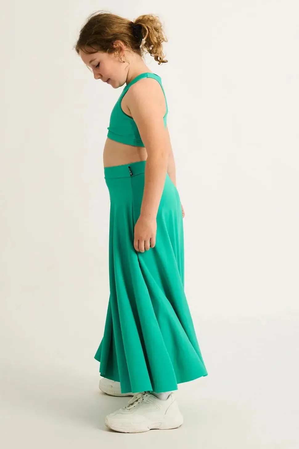 Silky Kids Palazzo Pant - Jade