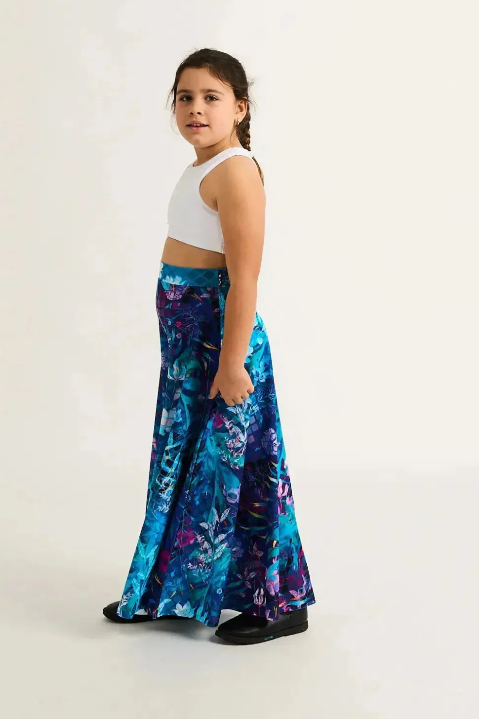 Silky Kids Palazzo Pant - Mermaid Mafia