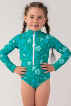 Silky Kids Surfsuit - Shelley Beach