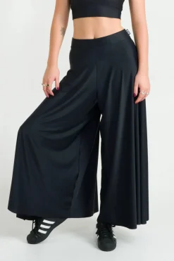 Silky Palazzo Pant - Black