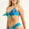 Silky Reversible Bralette Bikini Top - Mermaid Mafia