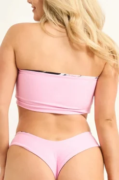 Silky Reversible Cheeky Cut Bikini Bottoms - Exotic At Heart