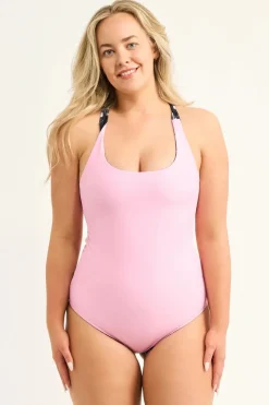 Silky Reversible Cross Over One Piece W/ Extra Coverage Bottoms - Exotic At Heart