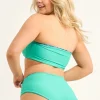 Silky Reversible High Waisted Extra Coverage Bikini Bottoms - Mermaid Mafia